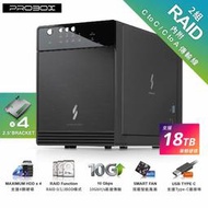 Probox HFR7 USB 3.1 Gen-II 3.5/2.5吋 四層磁碟陣列+HUB雙介面硬碟外接盒【風和資訊】