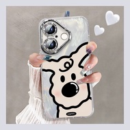 Suitable for iPhone 17 Small Dog Phone Case, New Style Apple 16 Pro Max Phone Case, 15 Plus Phone Ca