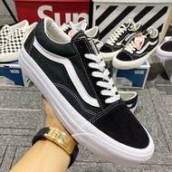 Vans Old Skool Sneakers In Black With White Stripe Standard Version For Men And Women Universal