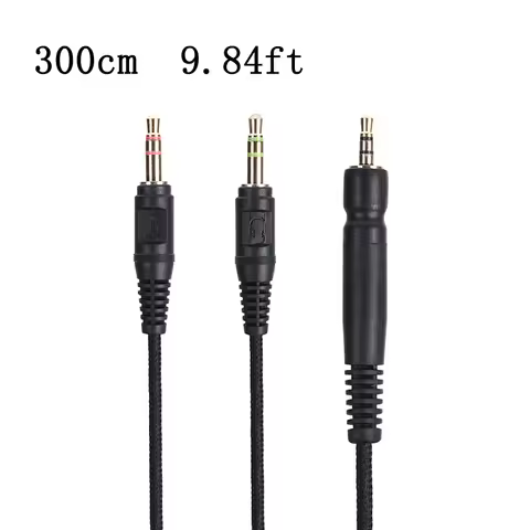 Audio Replacement Headphone Cable - Compatible with Sennheiser Game ONE Zero PC 373D GSP 350 500 600
