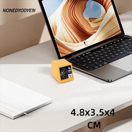NONEDYODYE9I Weather Forecast Station, USB Charging with Full Screen Gif Animation Smart 4.5x4x3CM C