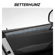 For BMW X3 F25 X4 F26 Made of Alcantara Adhesive Door Panel Trim Strip Performance Sticker
