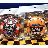 Japan One Piece Anime Gol D. Roger Portgas D. Ace Beanie Squishy Bean Bag Mochimochi Soft Toy Plush Mascot Keychain