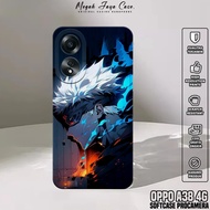 HP Oppo A38 4G Softcase - Oppo A38 4G Casing Gojo Satoru Motif - Oppo A38 4G Phone Case - Oppo A38 4