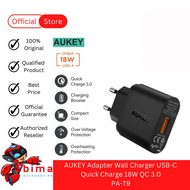 AUKEY Adapter Wall Charger USB-C Quick Charge 18W QC 3.0 Type-C PA-T9