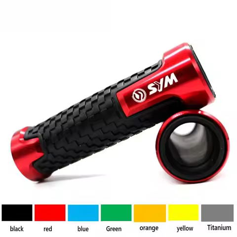 7/8'' 22MM CNC Motorcycle Handlebar Grips For SYM GTS125 GTS300i RV250 GTS125/300i joymax Z300 VF3i