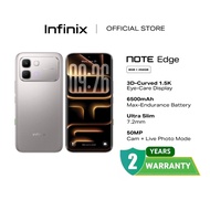 [NEW] Infinix Note Edge 5G NFC | 16GB(8+8)+256GB | 3D Curved AMOLED | 50MP Pro Camera + Live Photo |