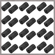 [M G L O] 24pcs Valve Stem Caps Car Tyre Valve Stem Covers Caps, black