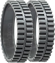 EPIEZA Pack 2 Tires for Eufy RoboVac 11S, 11S MAX, 15T, 30, 30C, 15C, 15C MAX, 12, 35C. Made in Spai
