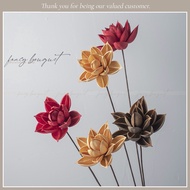 Vintage Classic Wooden Lotus ️ Decorative Wooden Lotus Flower Decoration