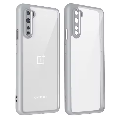 Oneplus Nord AC2001 AC2003 Case Shockproof Silicone Bumper Air Cushion Clear Matte Back Cover Hard P