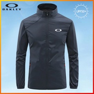Oakley Breathable Men's Jacket Casual Standing Collar Skin Windbreaker Summer Thin Section Fishing S