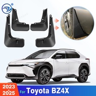 สำหรับ Toyota BZ4X 2023 2024 2025 บังโคลน บังโคลน บังโคลน บังโคลน อุปกรณ์เสริมในรถยนต์