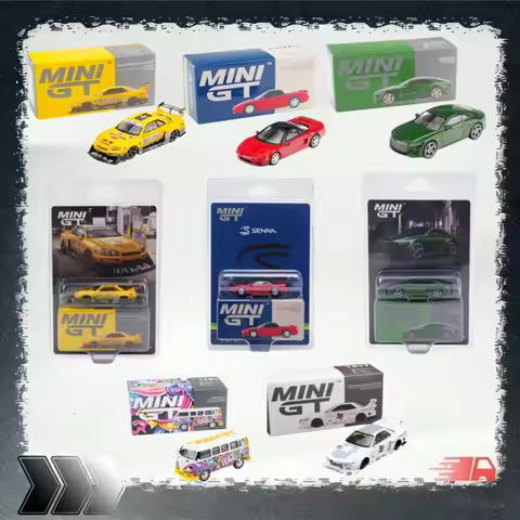 [In Stock] MINI GT 1:64 Toyota, Nissan, Honda, Bentley casted realistic alloy car model, ideal gift 