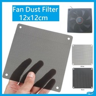 12cm Mesh Fan Filter Anti Dust for Gaming PC, Server, Mining Machine, GPU Rig DIY Black or White PC 