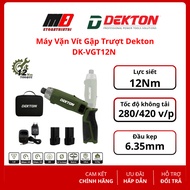 Dekton DK-VGT12N Sliding Folding Screwdriver Using 7.2V Battery (Includes 2 2.0Ah Batteries)