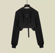 ONE - 大碼女裝-開衫#單件（黑色）(M-4XL碼) (下單後聯系客服確認尺碼) #F105034527