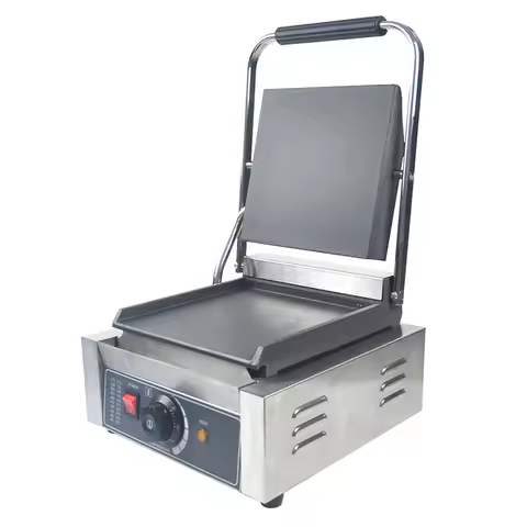 XEOLEO Commercial Electric Steak Grill Machine 1800W Griddle Household Flat Plate Griddle Barbecue M