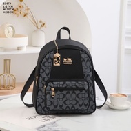 (Premium Quality)C0ach_Backpack Ladies Bag