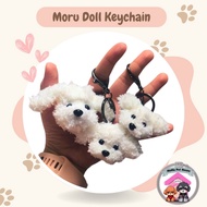 GANTUNGAN Moru Doll Poodle CuteKeychain Cute Poodle Dog Keychain