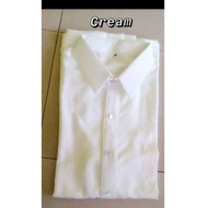 Polo Barong ( Short sleeve)( Cream )Hugo boss