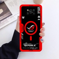 Softcase Xiaomi Poco X3 Pro/Poco NFC - Motif Rog Republic Of Gamers - Case Murah - Cassing Full Prot