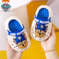 A-6💝Children's Slippers Summer Paw Patrol Genuine Cartoon Cute Boys Home Non-Slip Soft Bottom Beach Hole Shoes New EZYX