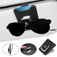 1PC Car Interior Glasses Clip Card Storage Holder For Porsche Panamera Carrera Macan Boxster Cayman 