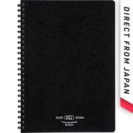 [DIRECT FROM JAPAN]
Kokuyo Notebook Soft Ring Notebook Natural 80 Sheets A5 A-Rule Black S-SV638A-D 