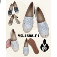 YC-1688-F1 Espadrille Shoes Imported women's Flatshoes Office work shoes fashionWanita