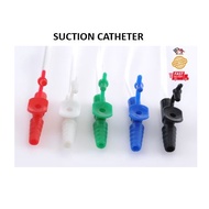 SUCTION CATHETER ASPIRATOR SIZE 6FR,8FR,10FR,12FR 14FR WITH FINGERTIP CONTROL