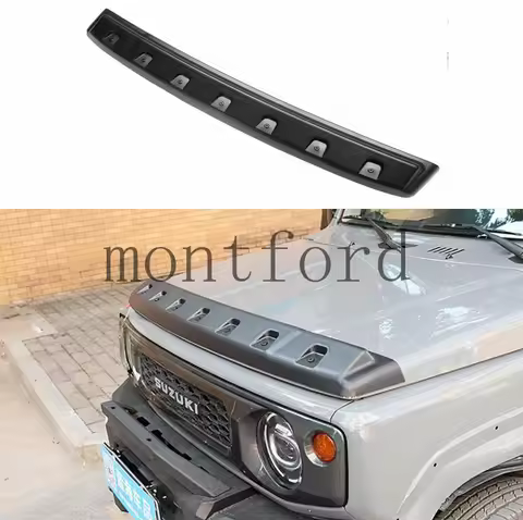 Exterior Accessories For Jimny Car Front Hood Protector Bug Sandstone Block Deflector Shield For Suz