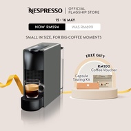 Nespresso Essenza Mini Coffee Machine Grey/ Coffee Maker / Automated Capsule Coffee Machine Nespresso (C30-ME-GR-NE2)