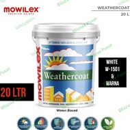 Mowilex Weathercoat White W-1501 Mowilex Weathercoat 20Ltr Warna