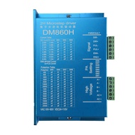 DM860H Digital 57 / 86 Stepper Motor Driver with Fan 2-Phase Nema2334 DMA860H 7.2A 18-80VAC for Prin