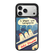 CASETiFY   I WANNA WIN LOTTERY/Impact Clear/ Mirror/  Case with Magsafe for iPhone 17 Pro Max / iPho