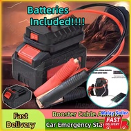 【Battery Included】Car Igniter Jump Starter for Makita Lithium Battery Booster Cable Adapter Emergenc