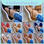 Elegant Women Tassel Round Toe Shoes Casual Flats With T-strap Gladiator Design