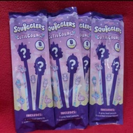 Smiggle SQUIGGLERS SMIGGLETS PENCIL ERASER TOPPERS PACK SET PENCIL ERASER