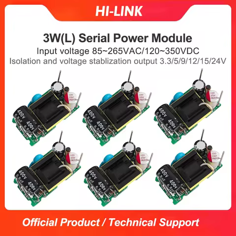 AC to DC 3.3V/5V/9V/12V/15V/24V 3w mini Step Down Power Supply Converter Module switch power module 