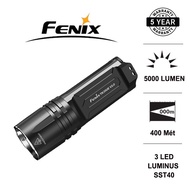 FENIX TK35UE V2.0 flashlight, 5000 lumens brightness, 400m beam distance (no rechargeable battery)