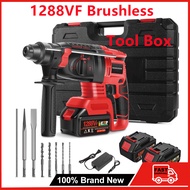 Impact Hammer Cordless Rotary Electric Hammer Impact Drill Lithium Battery Hammer Drill Heavy Duty D