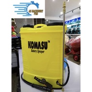(Ready Stock) Komasu Battery Sprayer / Pump Racun Battery 16L( Thailand Products )