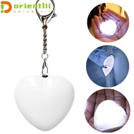 ORIENTLII Purse Glow Light, Portable Smart Touch Activation Handbag Light, Creative Gift Heart Patte