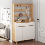 Foyer Cabinet Shoe Cabinet Large Capacity Door Shoe Cabinet Space-Saving Storage Multi-Layer Entranc