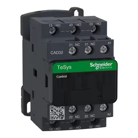 CAD32E7C CAD32E7 Control relay 3NO+2NC, 0 to 690V, 48VAC 50/60Hz standard coil, screw clamp