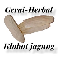 klobot jagung kering isi 10lembar / kelobot kulit jagung kering /Corn husks