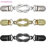 AmongSpring 3 Pcs Sweater Clips Cinch Clips Vintage Dress Clip Back Cinch Shawl Cardigan Collar Clip