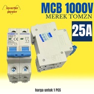 25 Ampere 2 Pole MCB Tomzn DC 2P 1000V 25A MCB for Solar Panel Solar 2 Pole 1KV