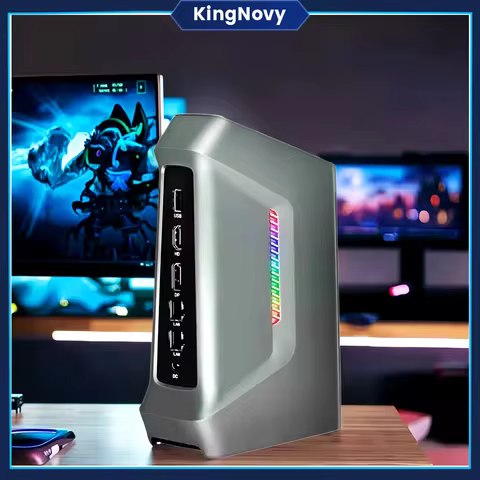 14th AI Gaming Mini PC Intel Ultra7 155H Ultra5 135H 16C/22T Thunderbolt4 2xDDR5 2xPCIe 2x2.5G LAN W